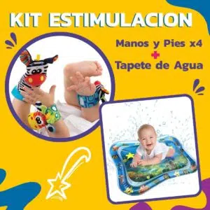 Kit de Estimulación para Bebés + Tapete de Agua