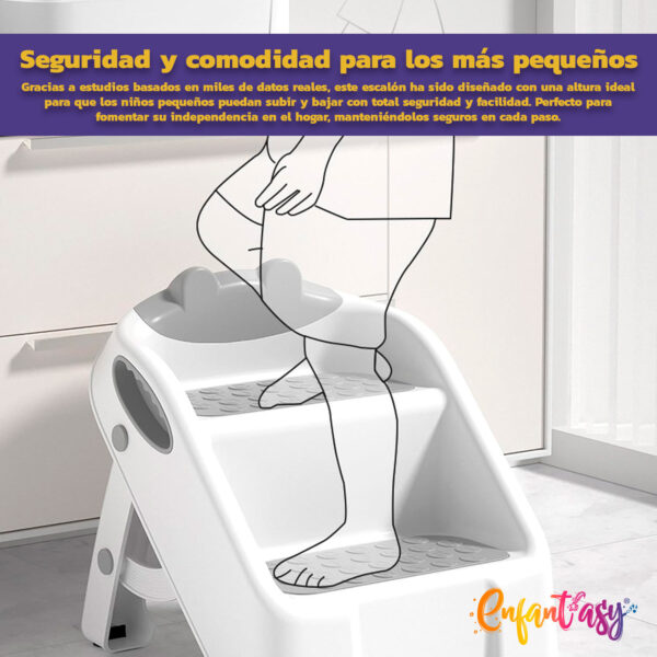ESCALERA PLEGABLE 2 PASOS - Imagen 2